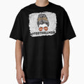 Football Mom Messy Bun Sunglasses T-Shirt - Casual Everyday Wear Unisex - T-Shirt, Sweatshirt, Hoodie