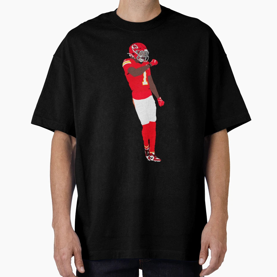 Xavier Worthy Touchdown T-Shirt - Novelty Apparel Men Women - T-Shirt, Sweatshirt, Hoodie