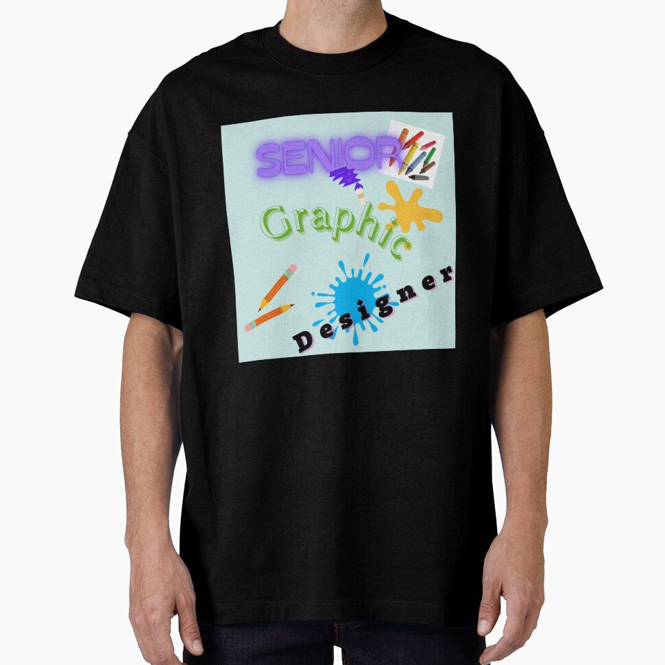 Senior Graphic Designer by trendingatees - Adult & Kids T-Shirts, Sweatshirts & Hoodies apparel design preview 1
