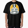 Green Bay Throwback Football Helmet T-Shirt - Graphic Print Men Women - T-Shirt, Sweatshirt, Hoodie