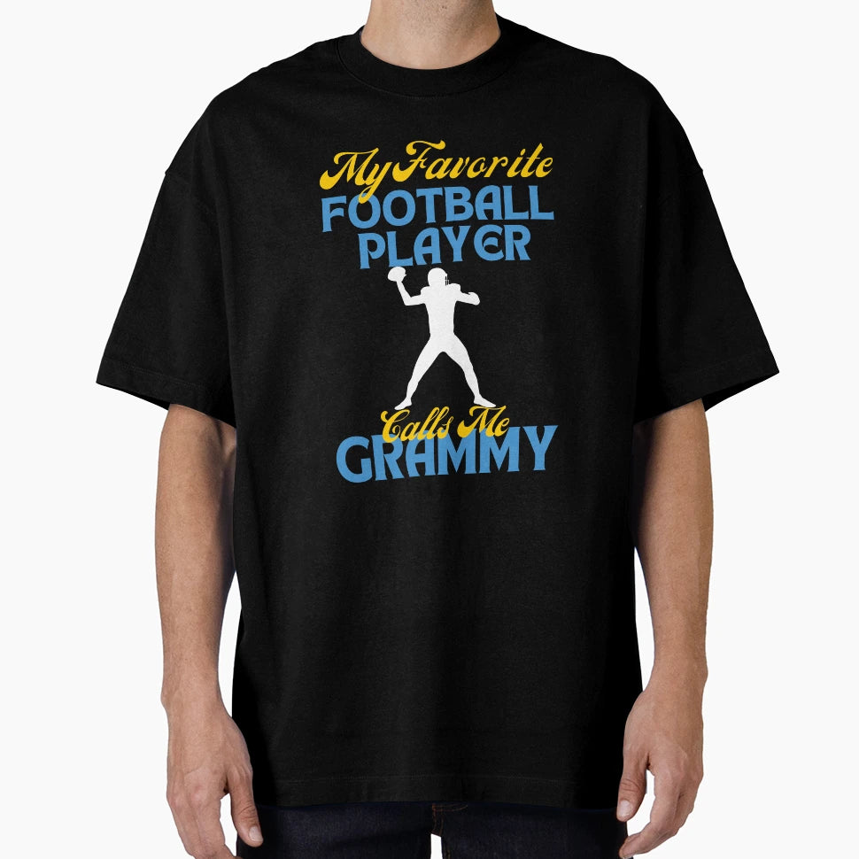 My Favorite Football Player Calls Me T-Shirt - Custom Art Print for Adults - T-Shirt, Sweatshirt, Hoodie
