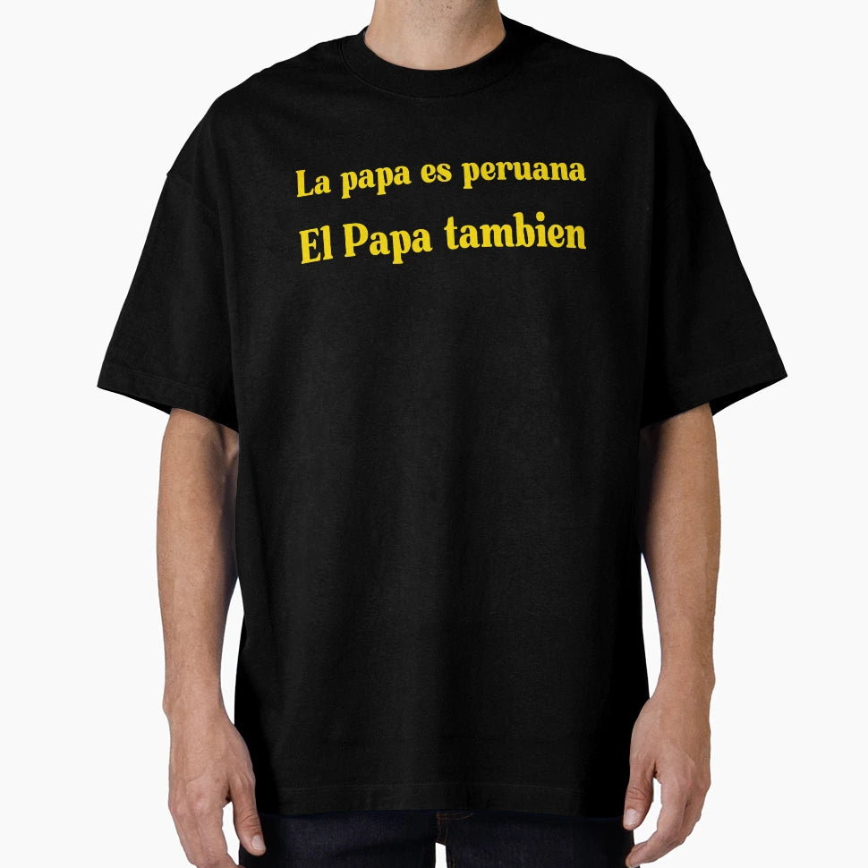 Funny Pope Leo Xiv Is Also Peruvian La T-Shirt - Aesthetic Graphic Unisex - T-Shirt, Sweatshirt, Hoodie