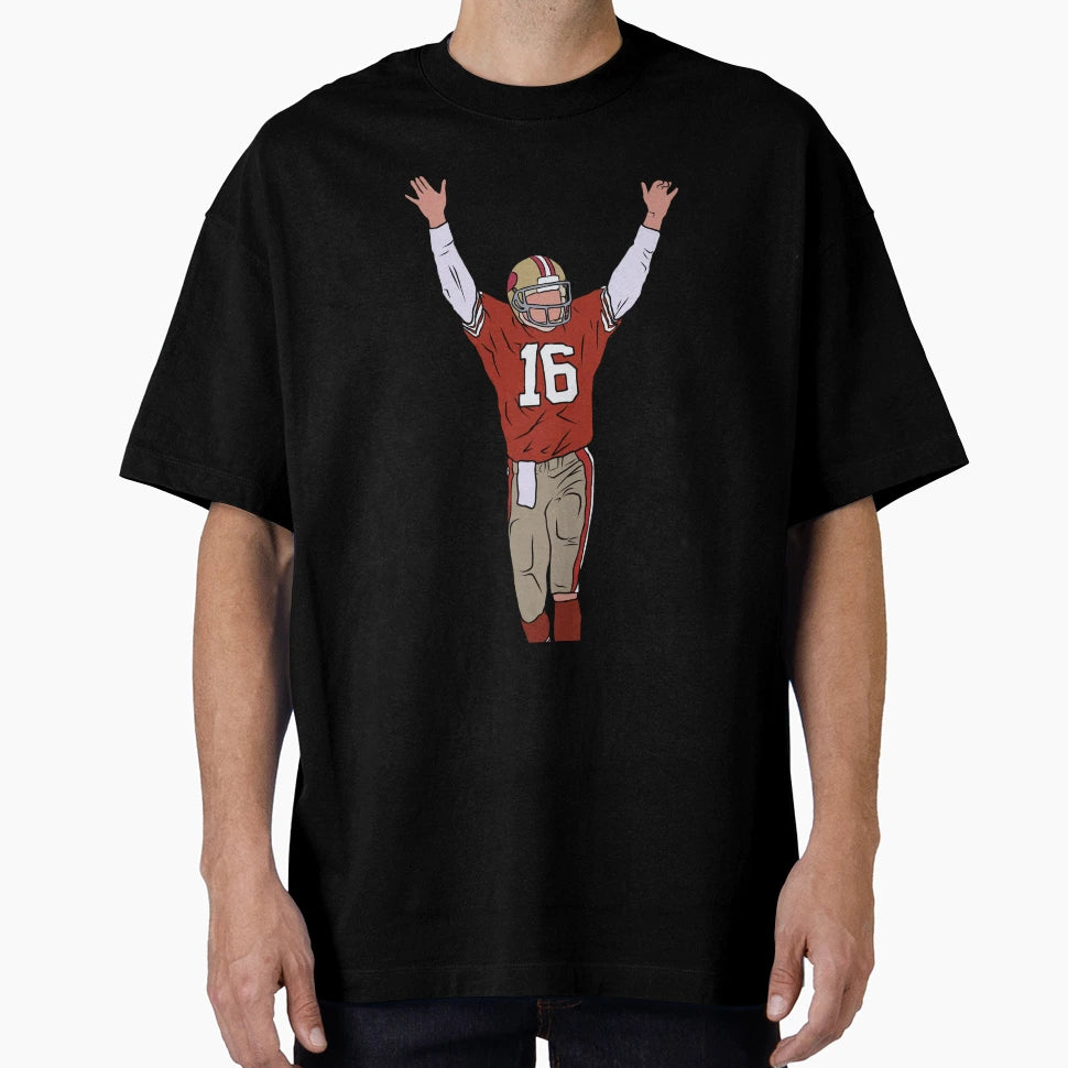 Joe Montana Celebration T-Shirt - Aesthetic Graphic for Adults - T-Shirt, Sweatshirt, Hoodie