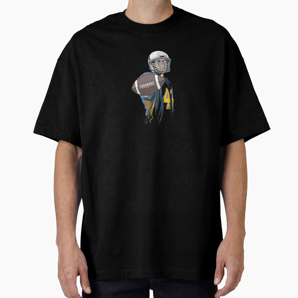 American Football Player T-Shirt - Fun Novelty Design for Adults - T-Shirt, Sweatshirt, Hoodie