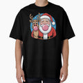 Santas Favorite Human Merry Squad T-Shirt - Novelty Apparel Men Women - T-Shirt, Sweatshirt, Hoodie
