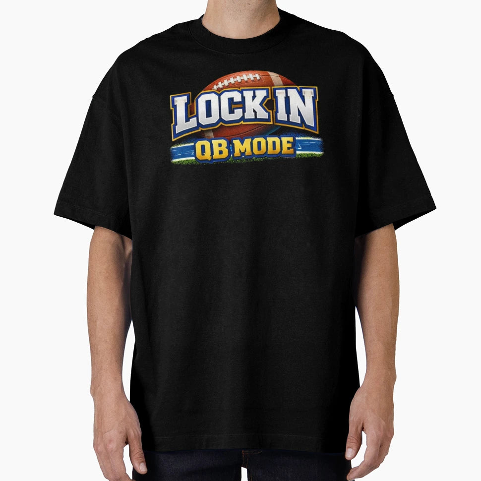 Lock Qb Mode Football T-Shirt - Graphic Print Men Women - T-Shirt, Sweatshirt, Hoodie