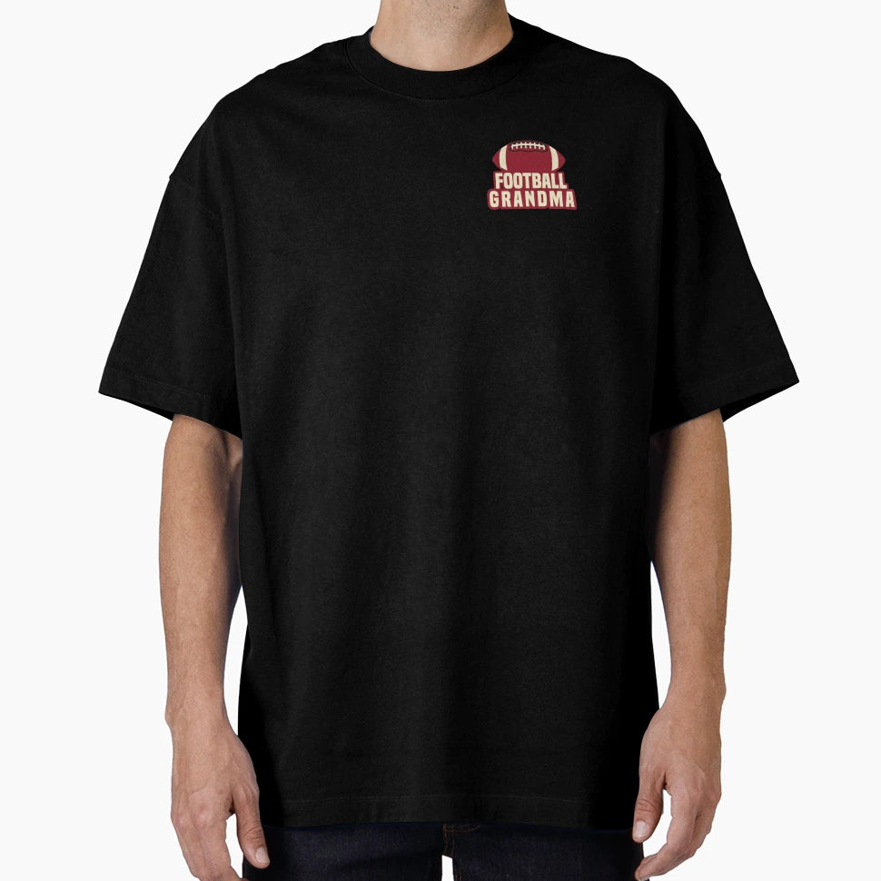 American Football Grandma Pocket T-Shirt - Fun Novelty Design for Adults - T-Shirt, Sweatshirt, Hoodie