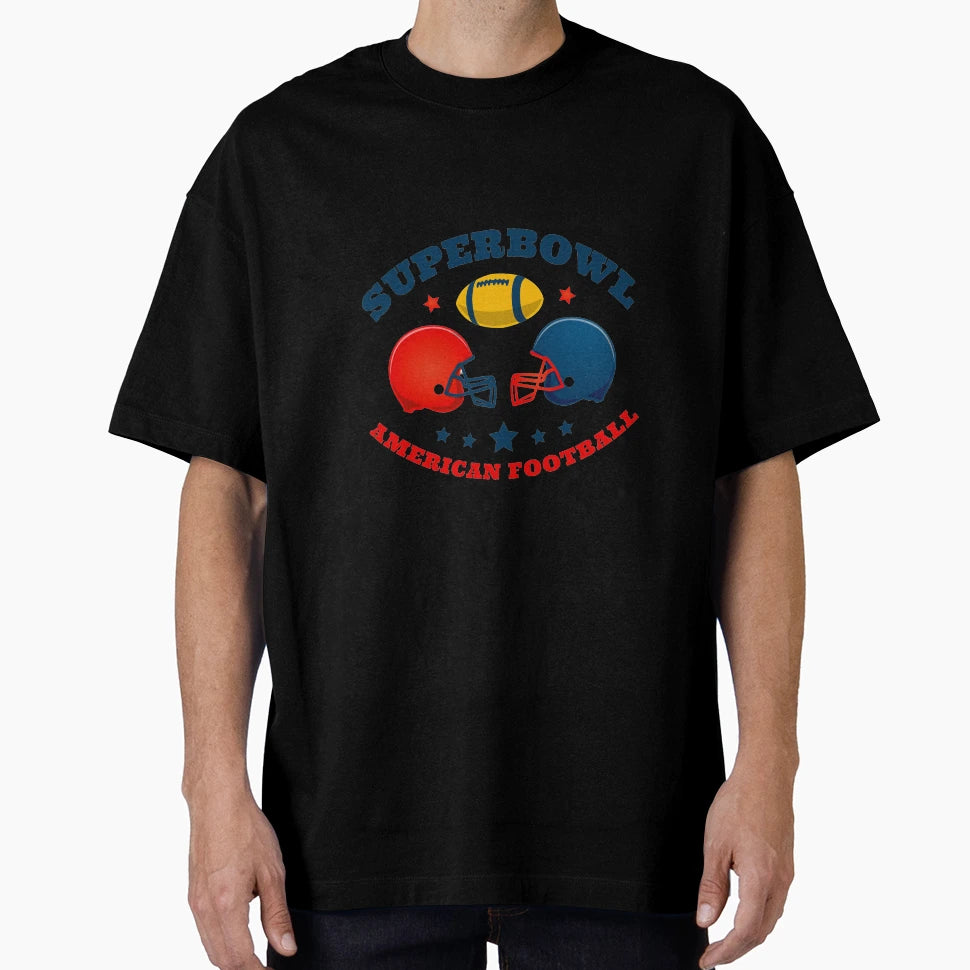 Superbowl American Football T-Shirt - Aesthetic Graphic Men Women - T-Shirt, Sweatshirt, Hoodie
