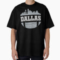 Cowboys Football Fan Dallas Skyline T-Shirt - Aesthetic Graphic for Adults - T-Shirt, Sweatshirt, Hoodie