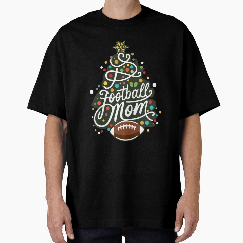 Football Mom Life Tree Cheer Mom T-Shirt - Novelty Apparel for Adults - T-Shirt, Sweatshirt, Hoodie