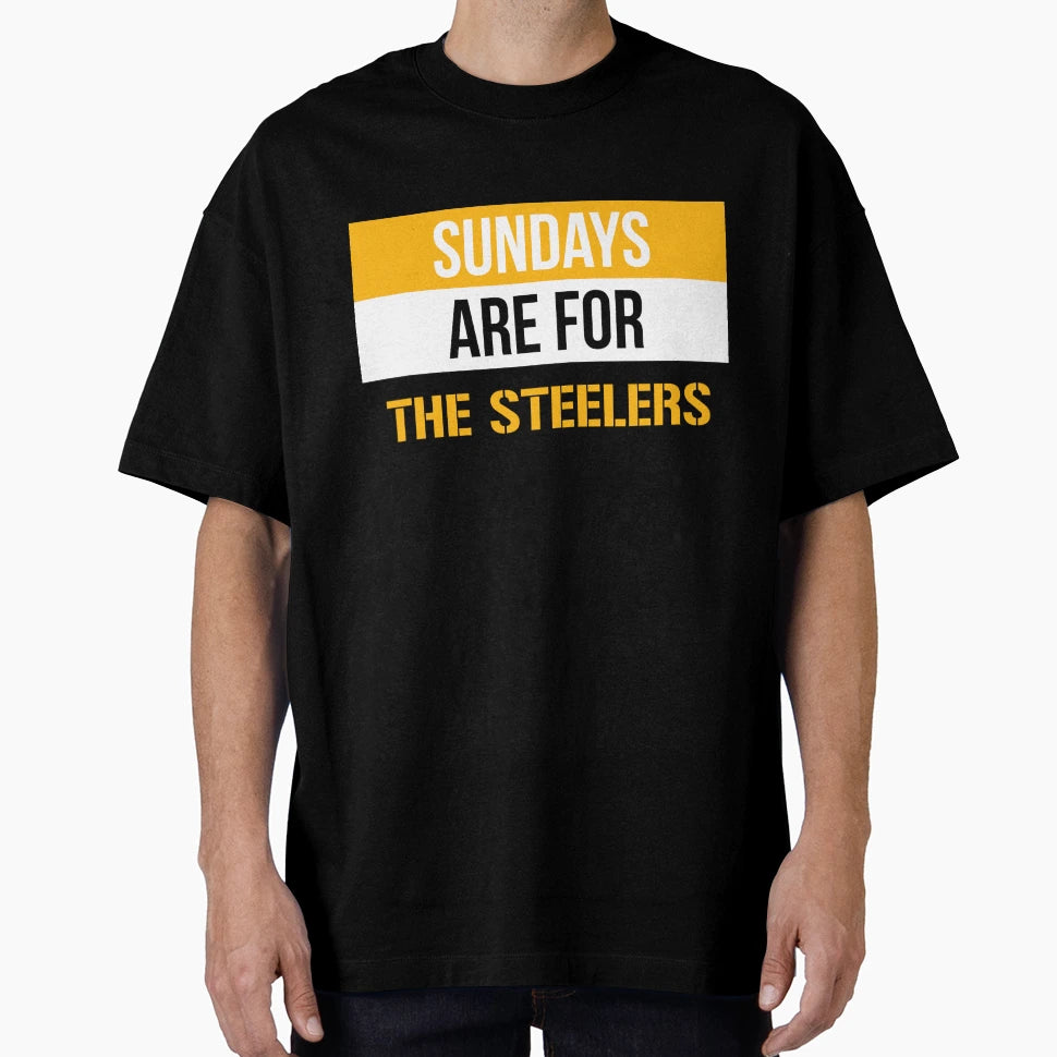 Sundays Are Steelers T-Shirt - Minimalist Print Unisex - T-Shirt, Sweatshirt, Hoodie