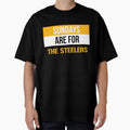 Sundays Are Steelers T-Shirt - Minimalist Print Unisex - T-Shirt, Sweatshirt, Hoodie