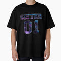 Sister 01 Sister Girlfriend T-Shirt - Graphic Print Unisex - T-Shirt, Sweatshirt, Hoodie