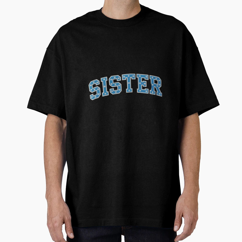 American Flag Sister Matching T-Shirt - Fun Novelty Design Men Women - T-Shirt, Sweatshirt, Hoodie