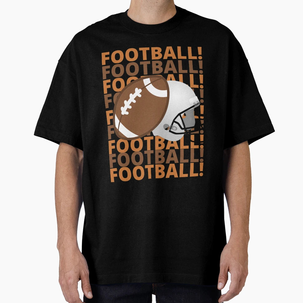 Football Season T-Shirt - Minimalist Print Unisex - T-Shirt, Sweatshirt, Hoodie