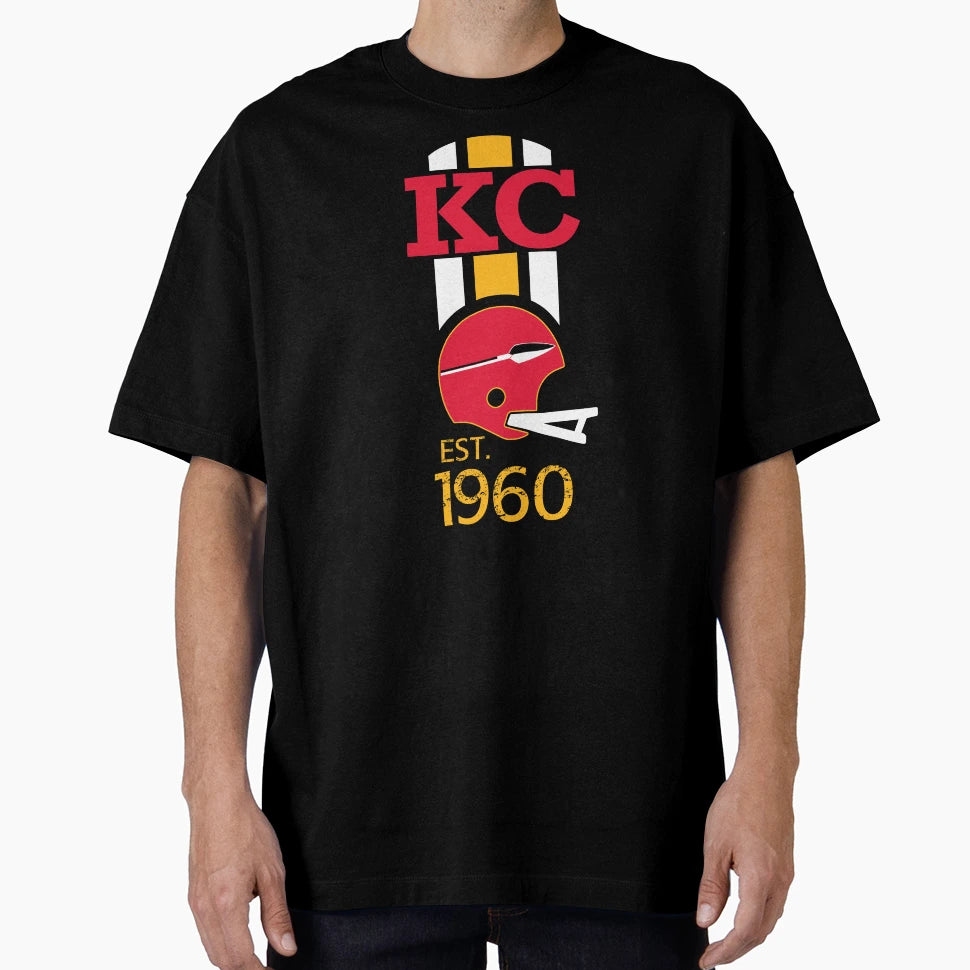 Kansas City Pro Football 1960 Throwback T-Shirt - Streetwear Style Unisex - T-Shirt, Sweatshirt, Hoodie