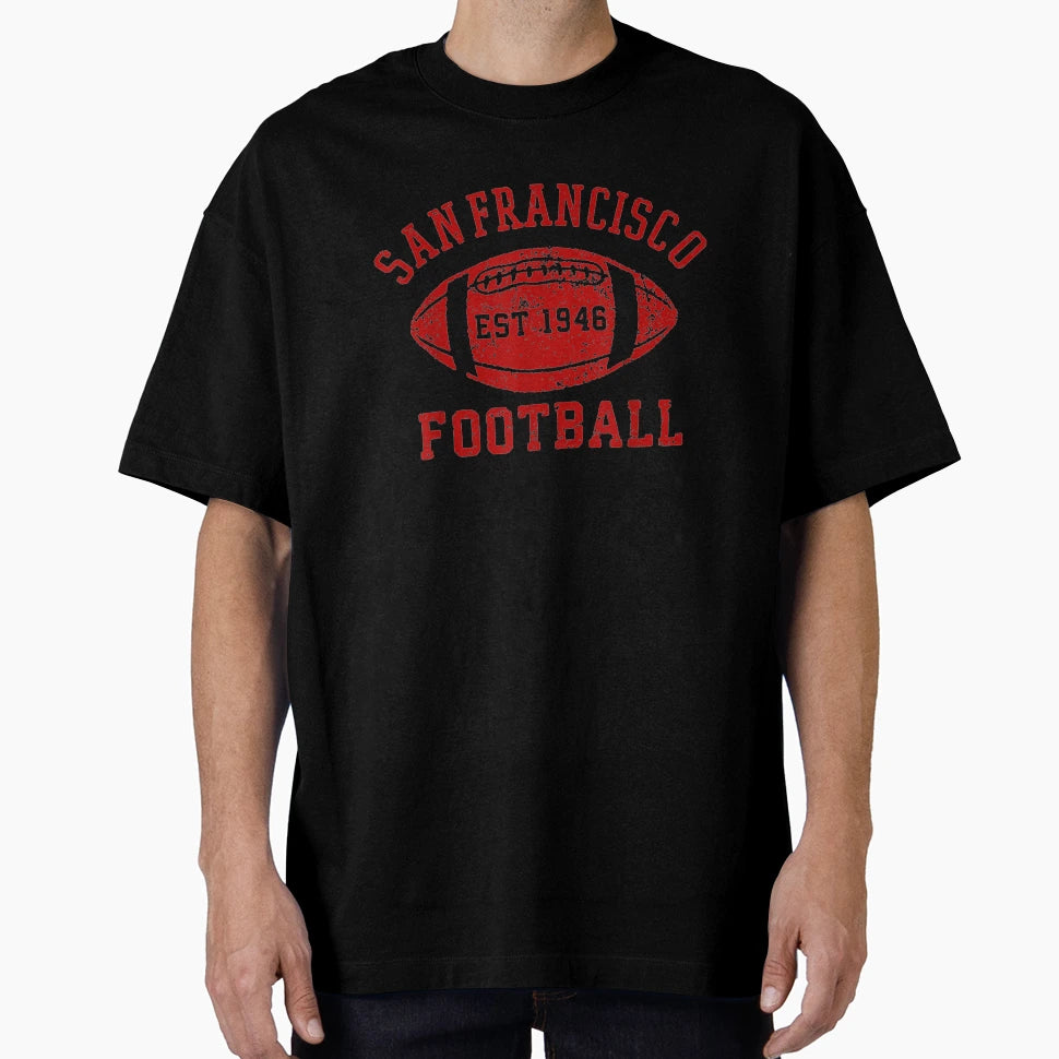 San Francisco Football Sf T-Shirt - Aesthetic Graphic Men Women - T-Shirt, Sweatshirt, Hoodie