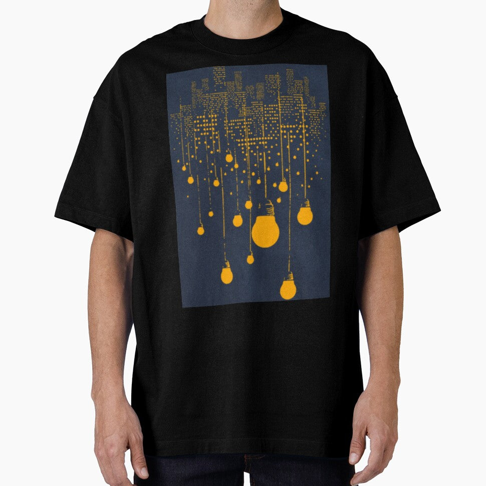 Lightening Bulbs Printed by storeInsight - Adult & Kids T-Shirts, Sweatshirts & Hoodies apparel design preview 1