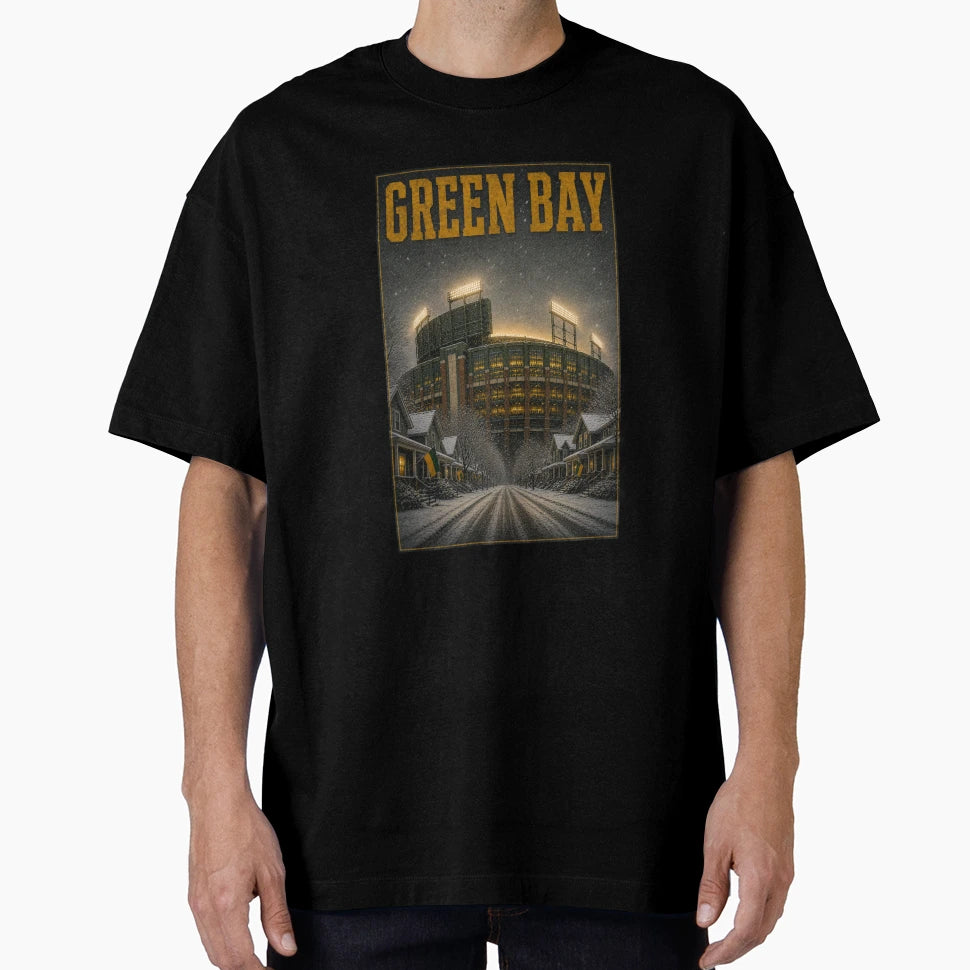 Green Bay Gridiron Shrine T-Shirt - Streetwear Style Men Women - T-Shirt, Sweatshirt, Hoodie