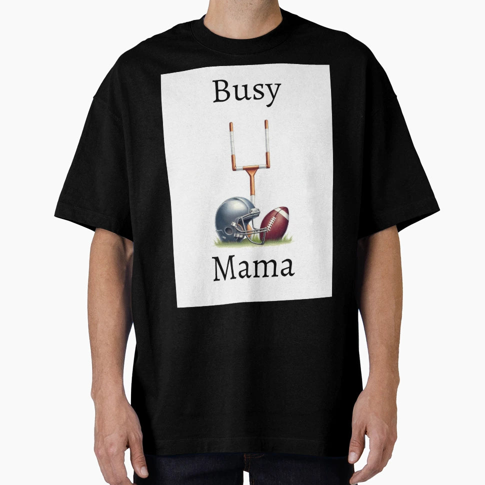 Football Mom Frenzy Bold Devoted T-Shirt - Trendy Graphic for Adults - T-Shirt, Sweatshirt, Hoodie