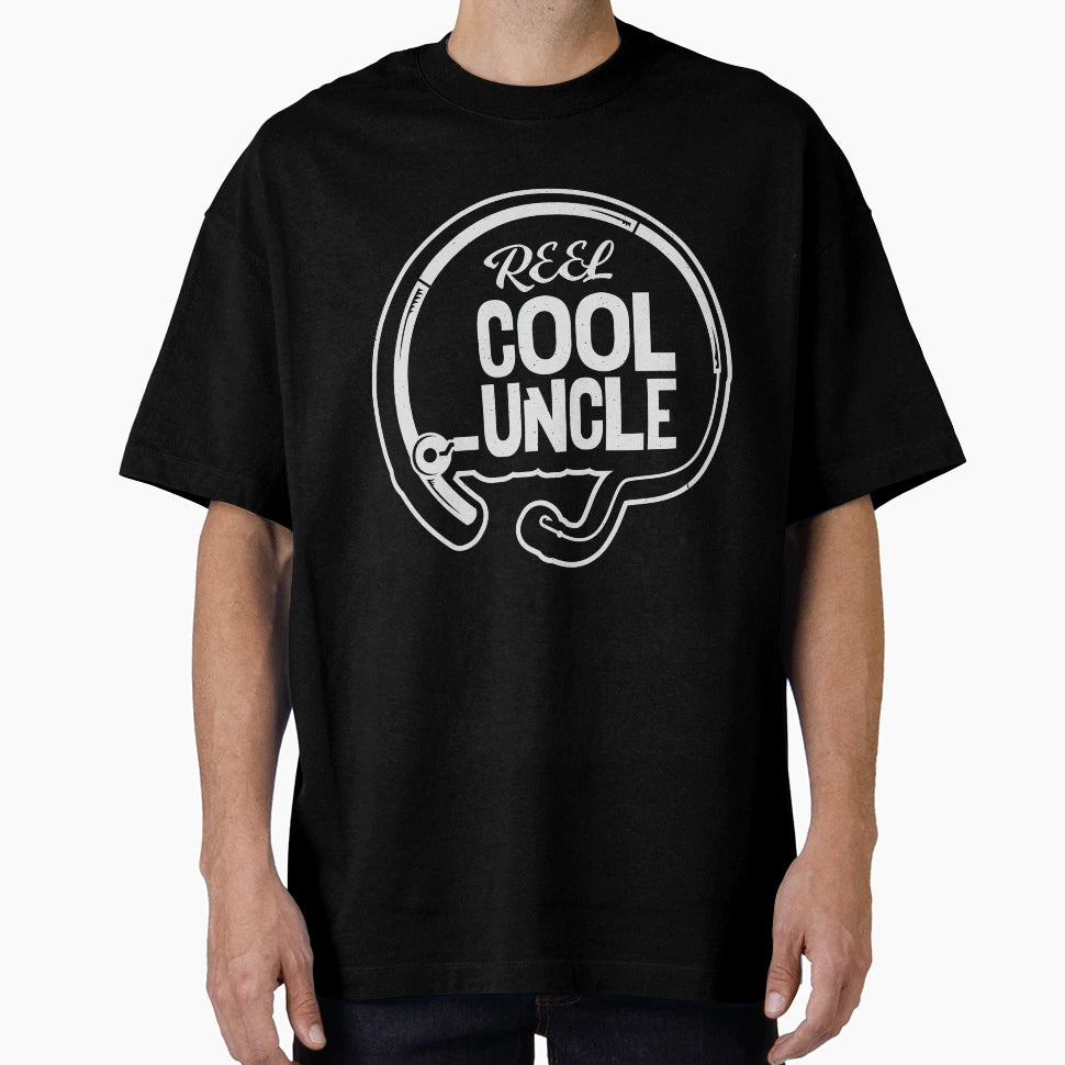 Reel Uncle T-Shirt - Trendy Graphic for Adults - T-Shirt, Sweatshirt, Hoodie