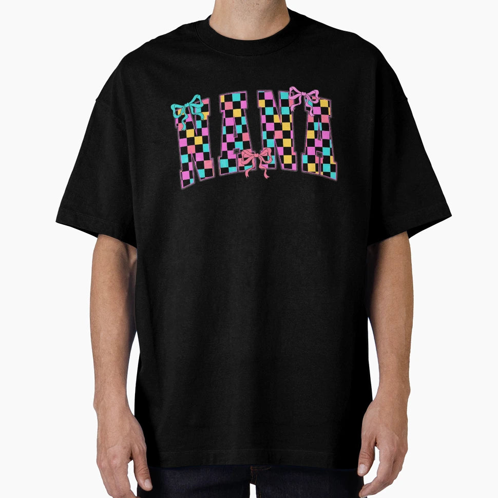 Checker Mother Coquette Bow Mother T-Shirt - Streetwear Style Men Women - T-Shirt, Sweatshirt, Hoodie