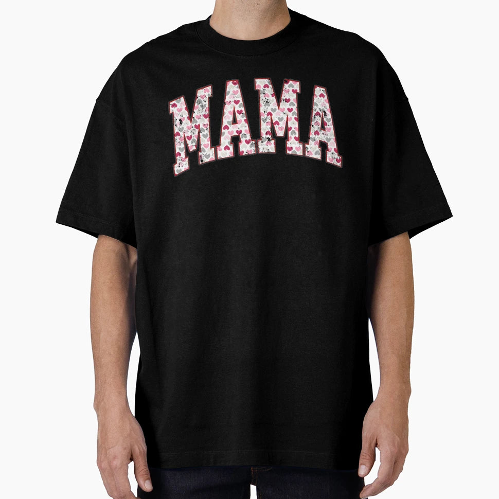 Mama Mothers Day Gift Wall Art Decor T-Shirt - Trendy Graphic for Adults - T-Shirt, Sweatshirt, Hoodie