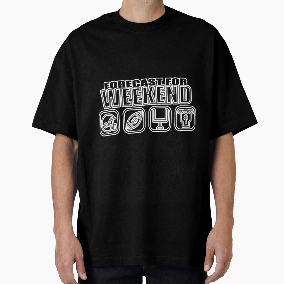 Weekend Prediction Ball Sports Football T-Shirt - Streetwear Style Unisex - T-Shirt, Sweatshirt, Hoodie