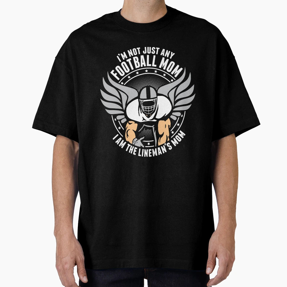I Am Linemans Mom 5 T-Shirt - Unique Graphic Unisex - T-Shirt, Sweatshirt, Hoodie