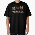 Im Football Mom And Teacher T-Shirt - Graphic Print Unisex - T-Shirt, Sweatshirt, Hoodie