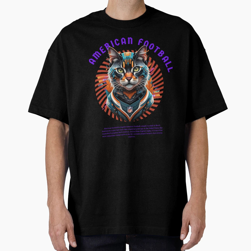 Profession American Football Player T-Shirt - Custom Art Print Unisex - T-Shirt, Sweatshirt, Hoodie