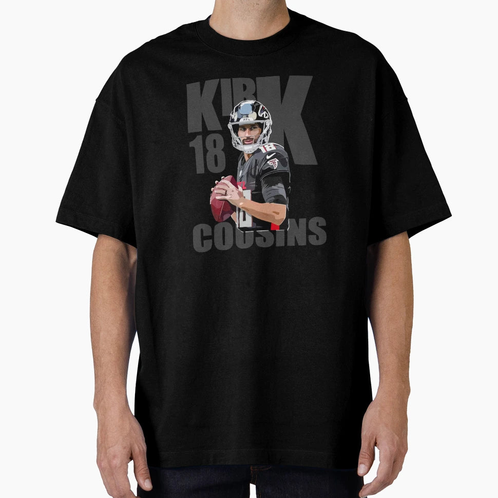 Kirk Cousins 18 Kirko Football T-Shirt - Casual Everyday Wear for Adults - T-Shirt, Sweatshirt, Hoodie