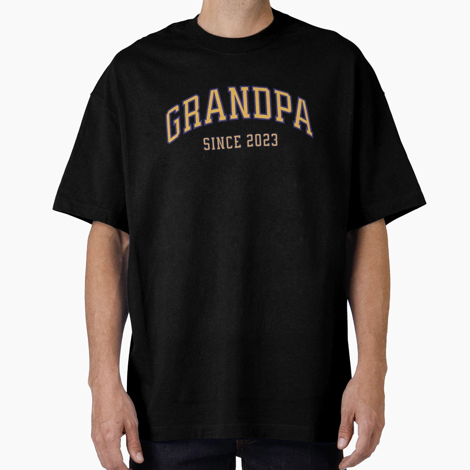 Grandpa Since 2023 T-Shirt - Unique Graphic for Adults - T-Shirt, Sweatshirt, Hoodie