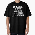 American Football Offensive Lineman T-Shirt - Custom Art Print for Adults - T-Shirt, Sweatshirt, Hoodie