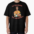 Football Mom Coffee And Football T-Shirt - Fun Novelty Design for Adults - T-Shirt, Sweatshirt, Hoodie