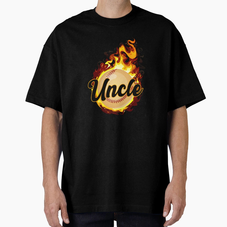 Uncle Baseball Player T-Shirt - Unique Graphic Men Women - T-Shirt, Sweatshirt, Hoodie