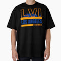 Los Angeles Football Yellow Blue Orange T-Shirt - Aesthetic Graphic Unisex - T-Shirt, Sweatshirt, Hoodie