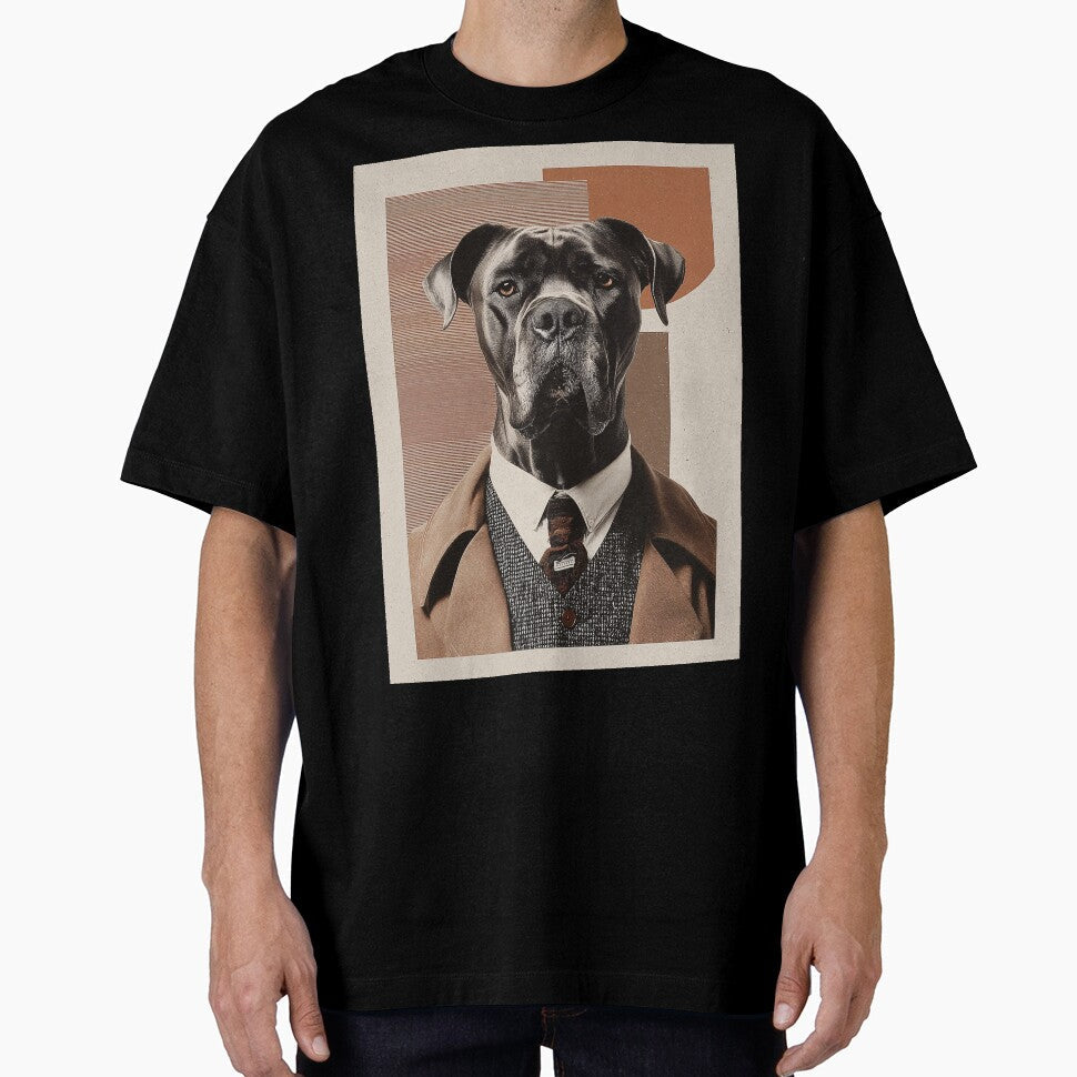 Cane Corso in Suit by lautir - Adult & Kids T-Shirts, Sweatshirts & Hoodies apparel design preview 1