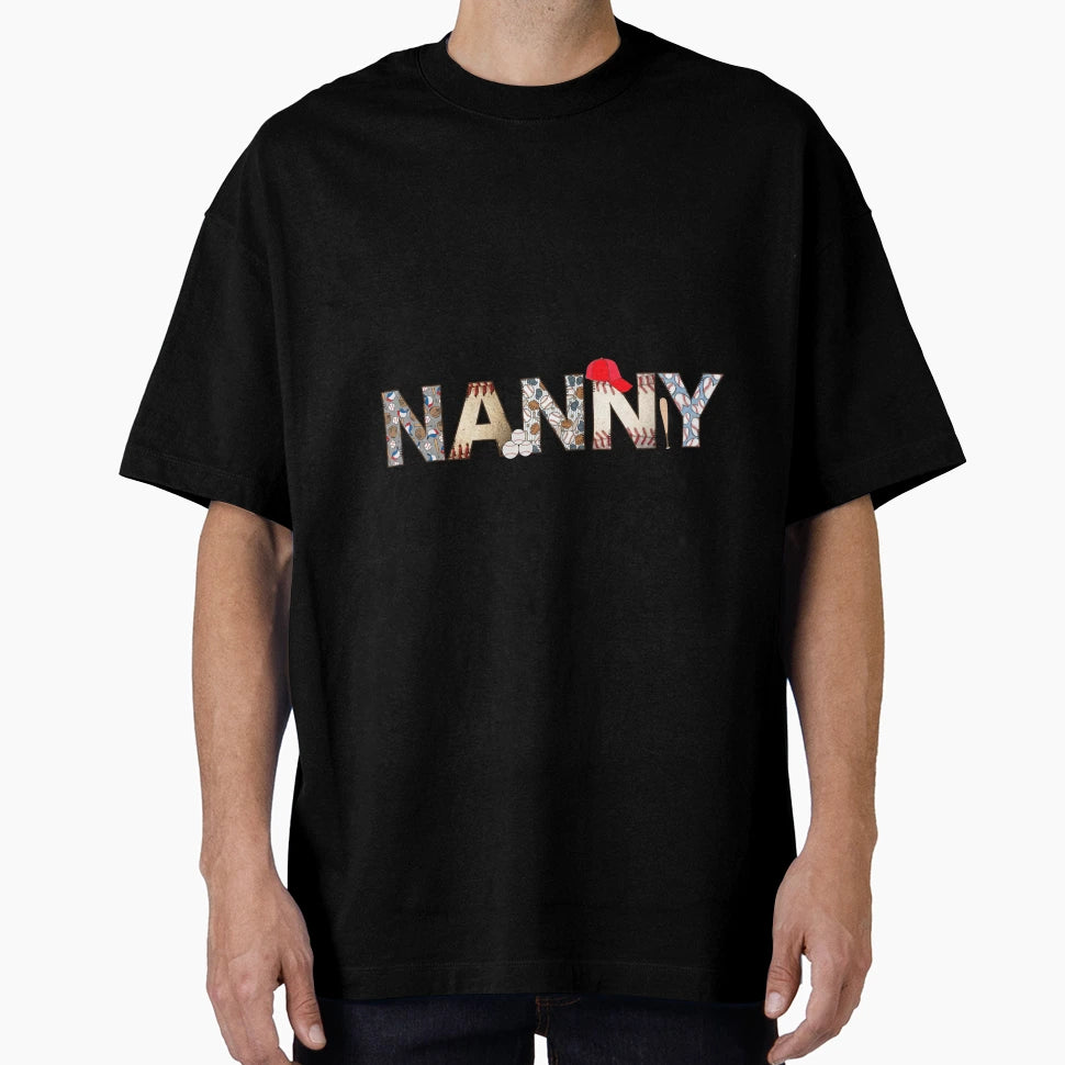 Baseball Nanny T-Shirt - Trendy Graphic Unisex - T-Shirt, Sweatshirt, Hoodie