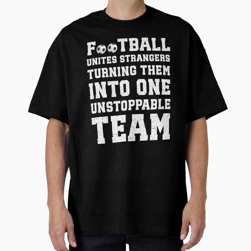 Football T-Shirt - Minimalist Print for Adults - T-Shirt, Sweatshirt, Hoodie