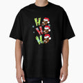 Ho Ho Ho Football T-Shirt - Minimalist Print Unisex - T-Shirt, Sweatshirt, Hoodie