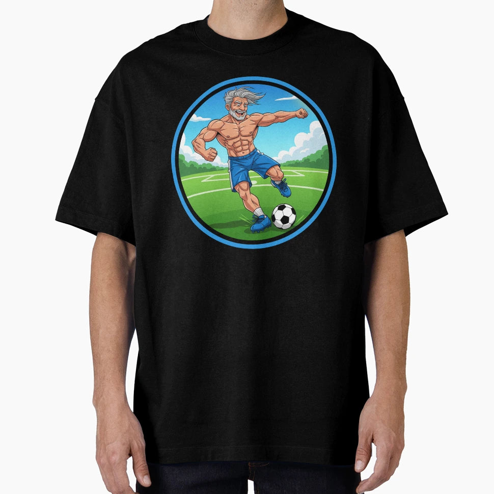 Strong Football Soccer Gym Dad T-Shirt - Trendy Graphic Unisex - T-Shirt, Sweatshirt, Hoodie