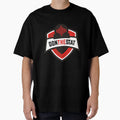 Donthestat Shield T-Shirt - Fun Novelty Design for Adults - T-Shirt, Sweatshirt, Hoodie
