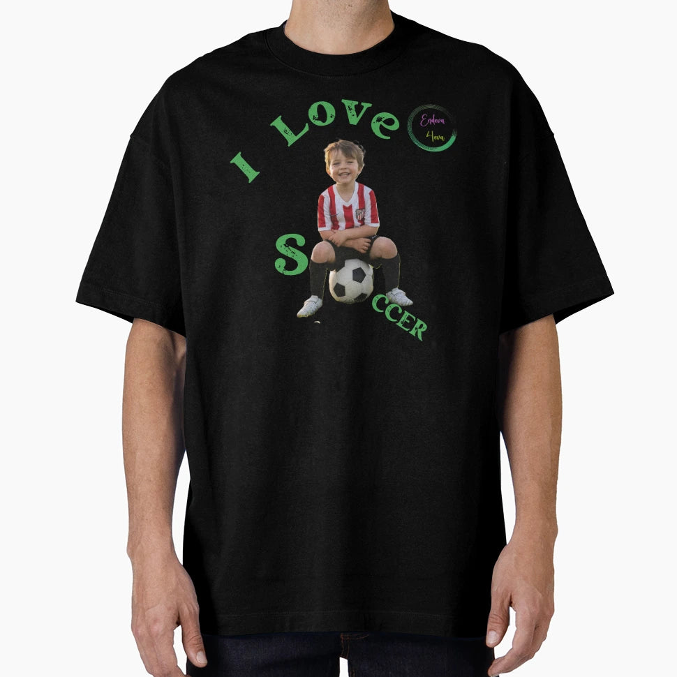 I Love Soccer T-Shirt - Streetwear Style Unisex - T-Shirt, Sweatshirt, Hoodie