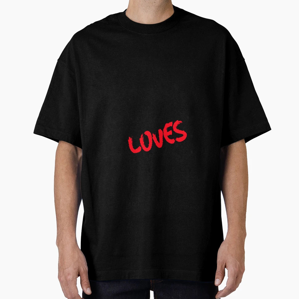 Just Who Loves Football T-Shirt - Graphic Print Men Women - T-Shirt, Sweatshirt, Hoodie