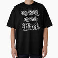 My Spirit Color is Black Cool plain colours designed - Adult & Kids T-Shirts, Sweatshirts & Hoodies apparel design preview 1