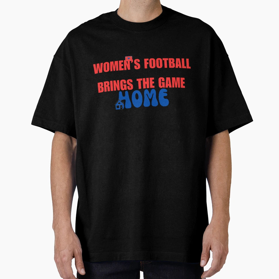 Womens Football T-Shirt - Trendy Graphic for Adults - T-Shirt, Sweatshirt, Hoodie