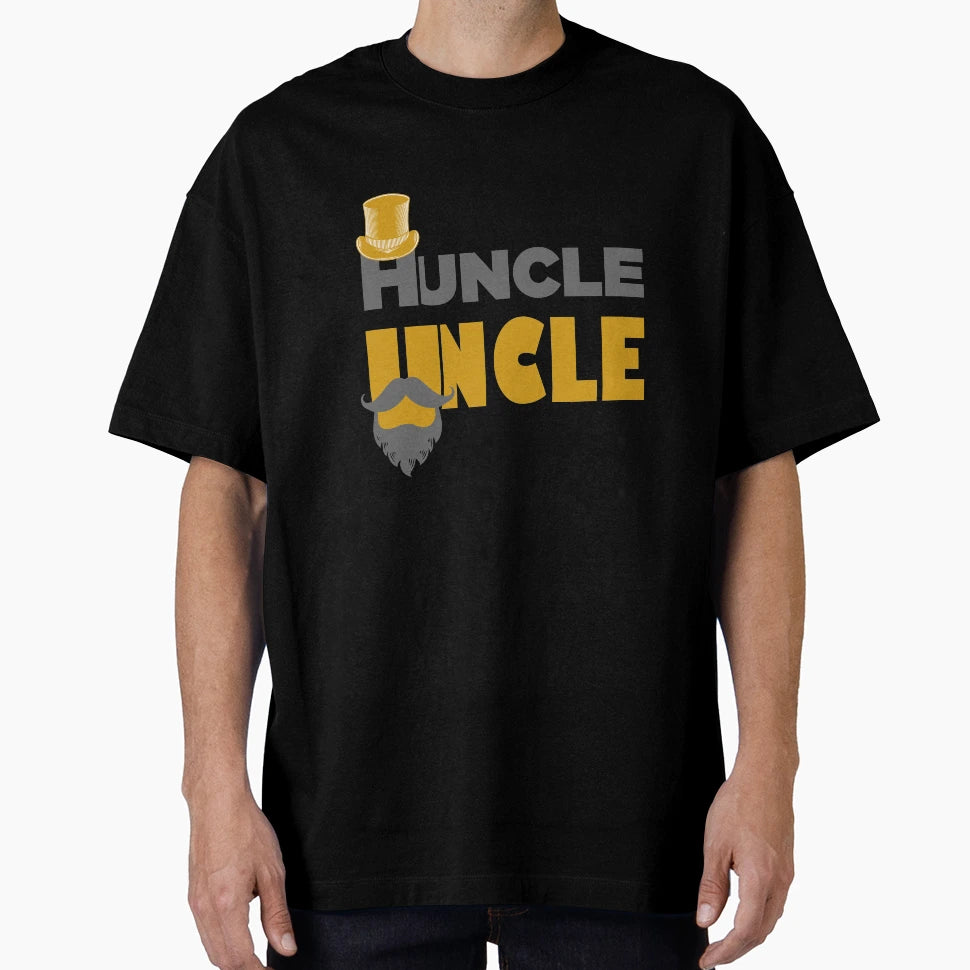 Huncle Uncle T-Shirt - Minimalist Print Men Women - T-Shirt, Sweatshirt, Hoodie