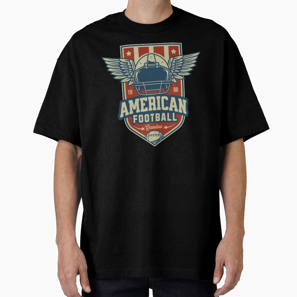 American Football Grandma T-Shirt - Unique Graphic for Adults - T-Shirt, Sweatshirt, Hoodie