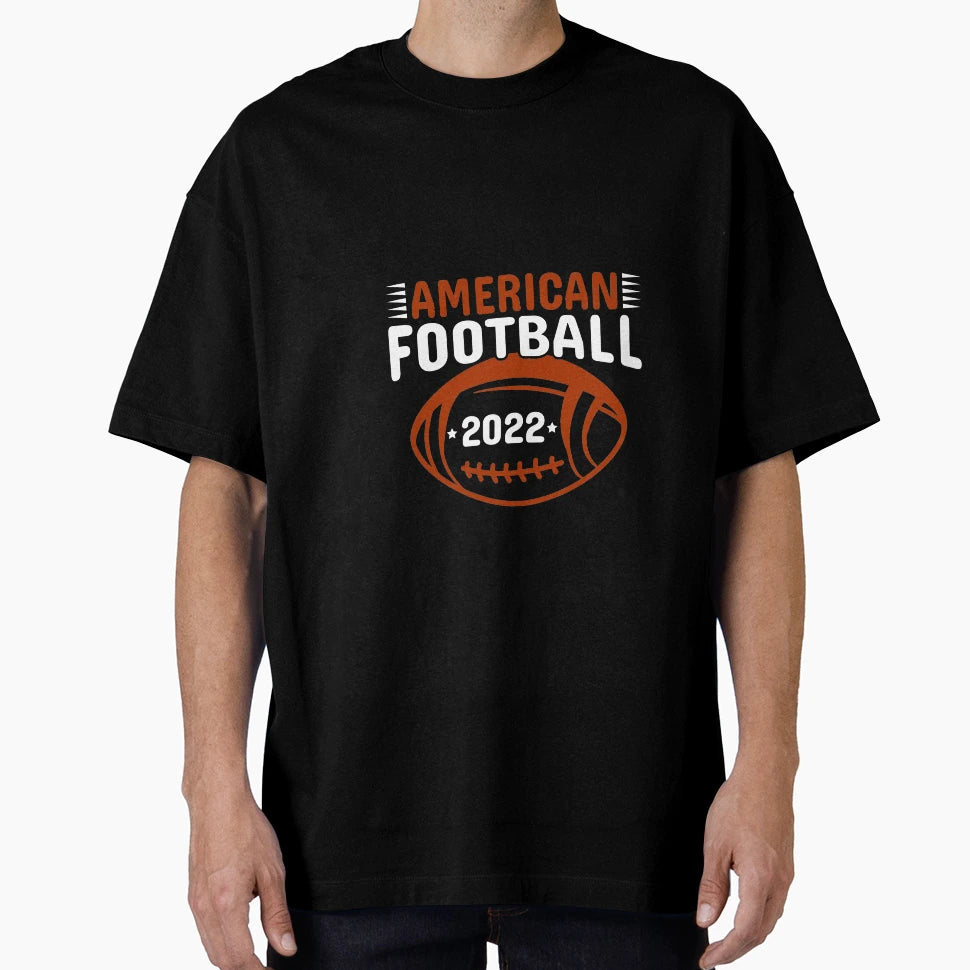Football Lover American Football Player T-Shirt - Custom Art Print Unisex - T-Shirt, Sweatshirt, Hoodie